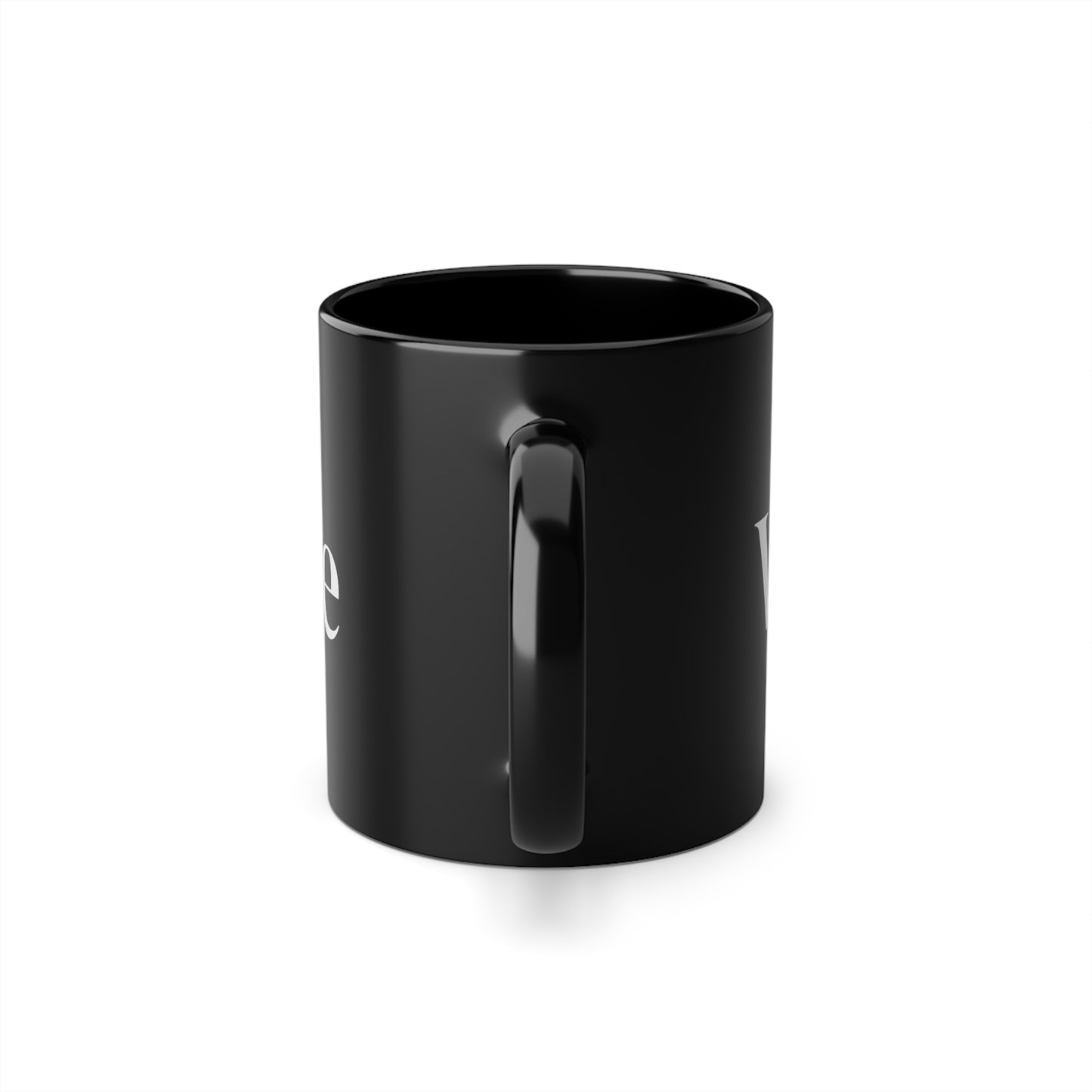Black Coffee Mug, Funny Coffee Cup, Gift for Coffee Lovers, Morning Mug, Office Mug, Black Mug with Text