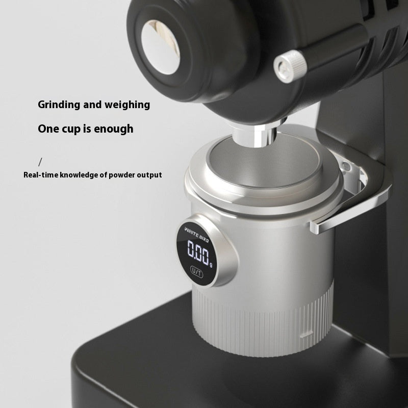 Electronic Scale Powder Dropping Device Coffee Bean Weighing Cup